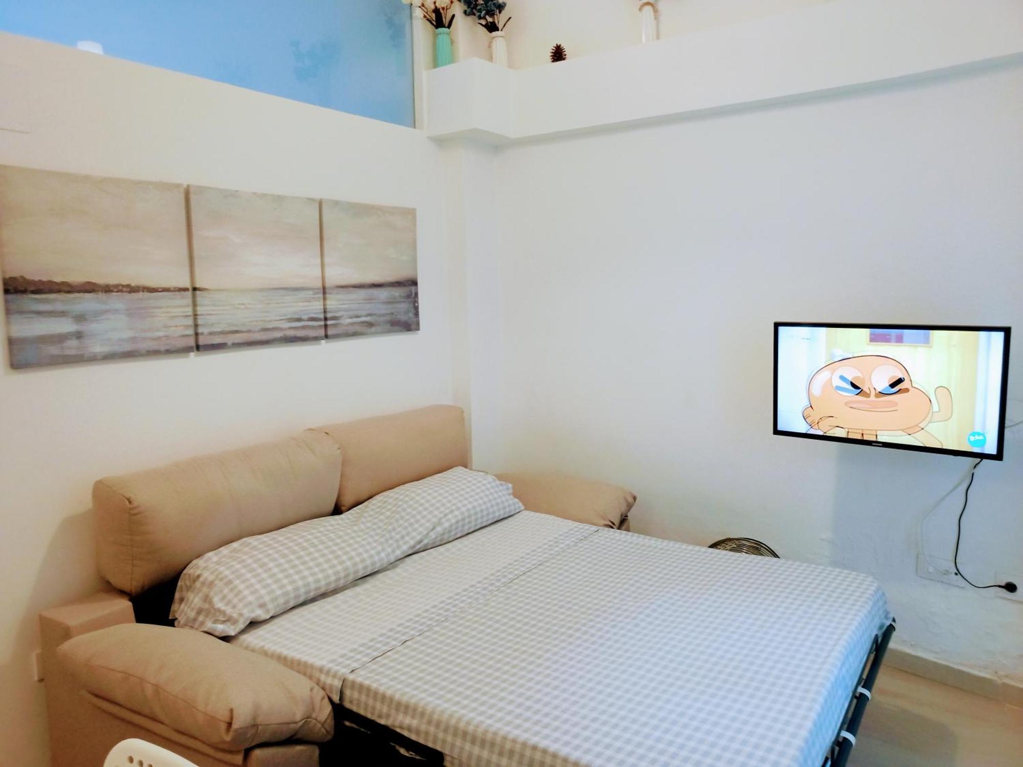 Apartamento En La Playa Las Arenas +Wifi+Ac บาเลนเซีย ภายนอก รูปภาพ